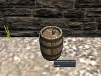A Small worn barrel