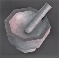 A Mortar and pestle