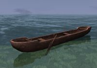 A Crude canoe