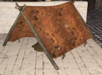 A Crude tent