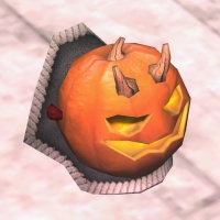 A Pumpkin shoulder pad