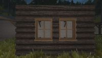 A Bark log double window